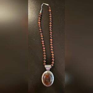 Iron Tiger Eye Pendant/necklace